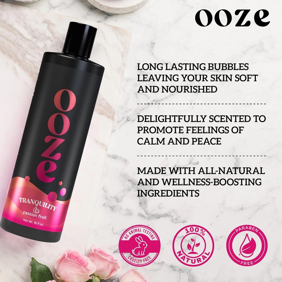 OOZE Passion Fruit Bubble Bath SP BOUTIQUE