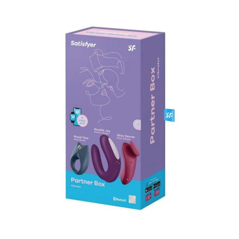 Partner Box 3 (Sexy Secret + Double Joy + Royal One) SATISFYER