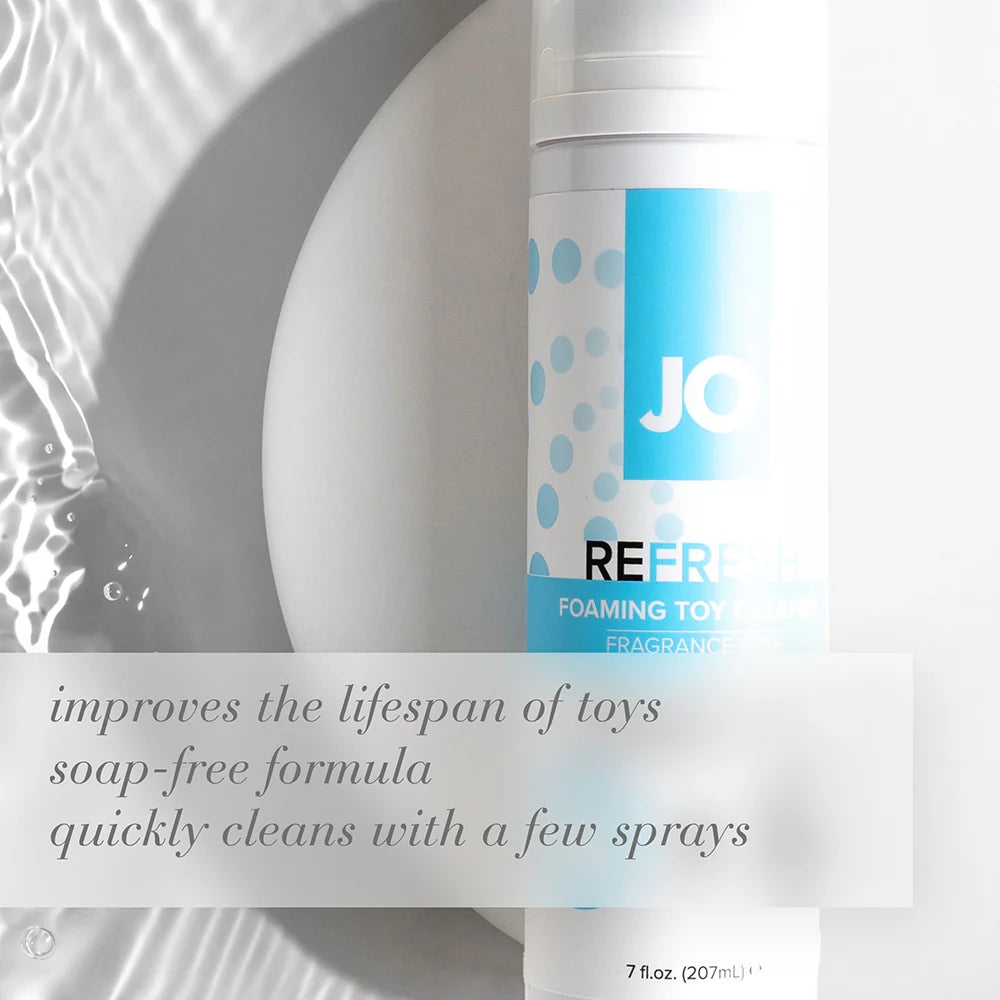 JO Refresh Foaming Toy Cleaner SYSTEM JO