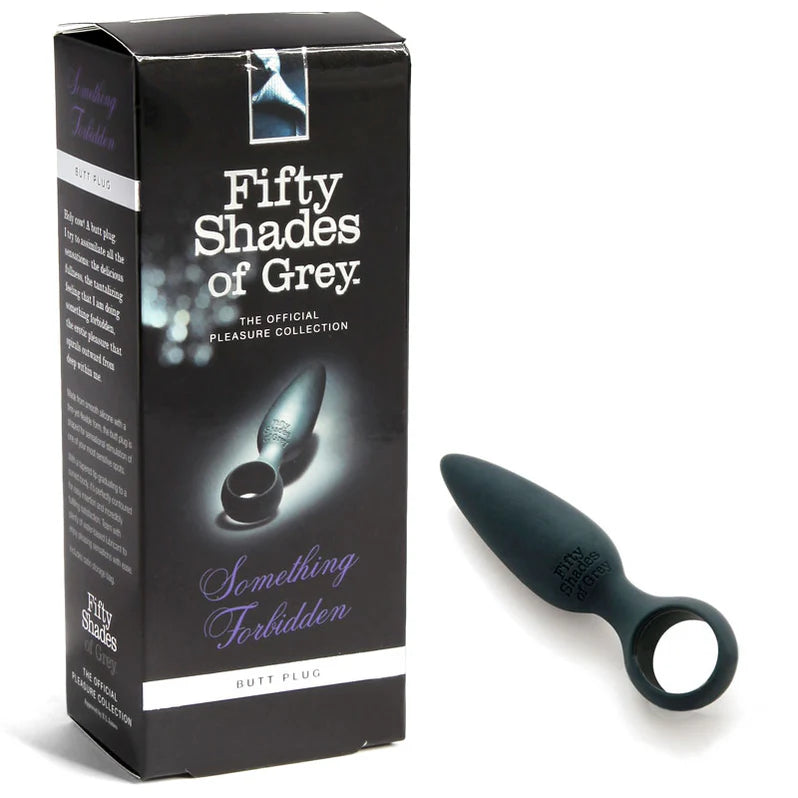 Fifty Shades of Grey Something Forbidden Silicone Butt Plug FIFTY SHADES
