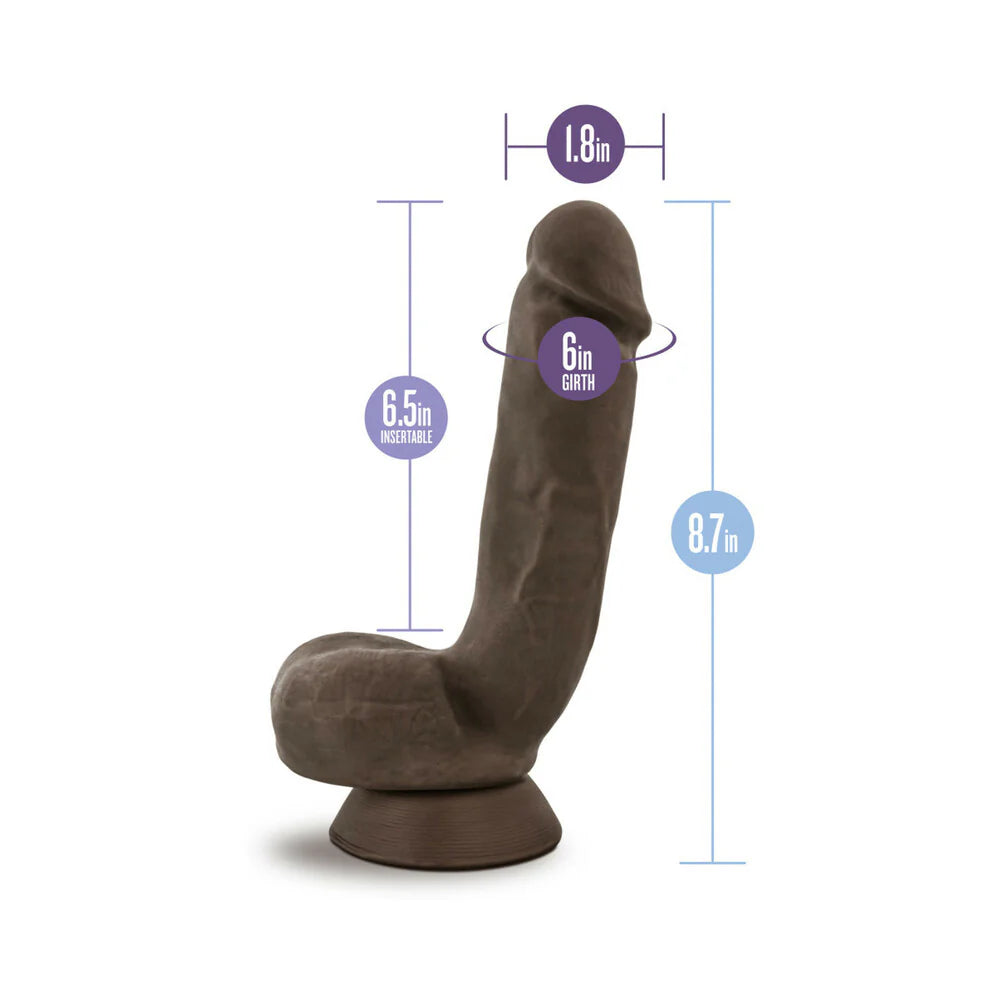 Jerome Dual Density Realistic Brown Dildo - SP BOUTIQUE