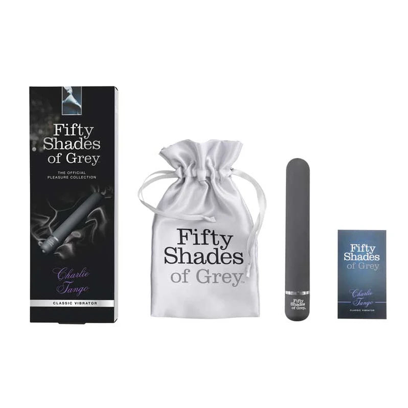 Fifty Shades of Grey Charlie Tango Slimline Classic Vibrator FIFTY SHADES
