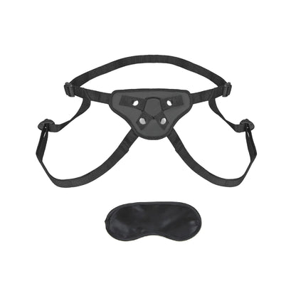Lux Fetish Beginners Strap-On Harness Black ELECTRIC EEL