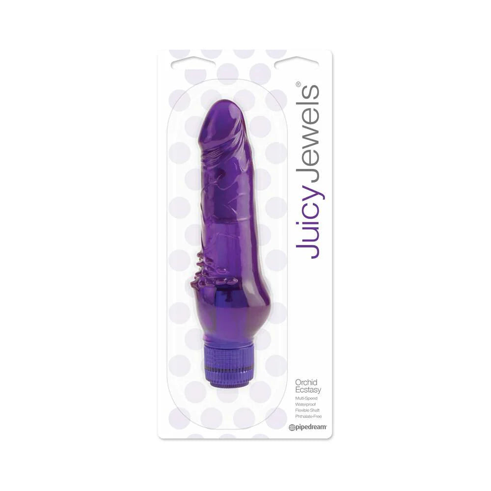 Juicy Jewels Orchid Ecstasy Flexible Realistic Vibrator PIPEDREAM