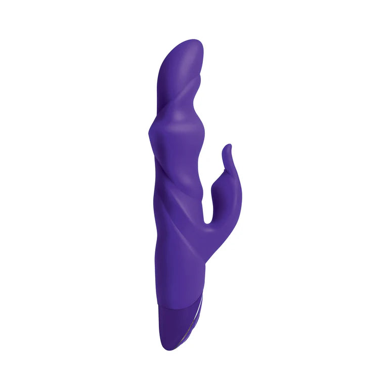 Adam & Eve Thruster Rechargeable Silicone Thrusting Rabbit Vibrator ADAM & EVE