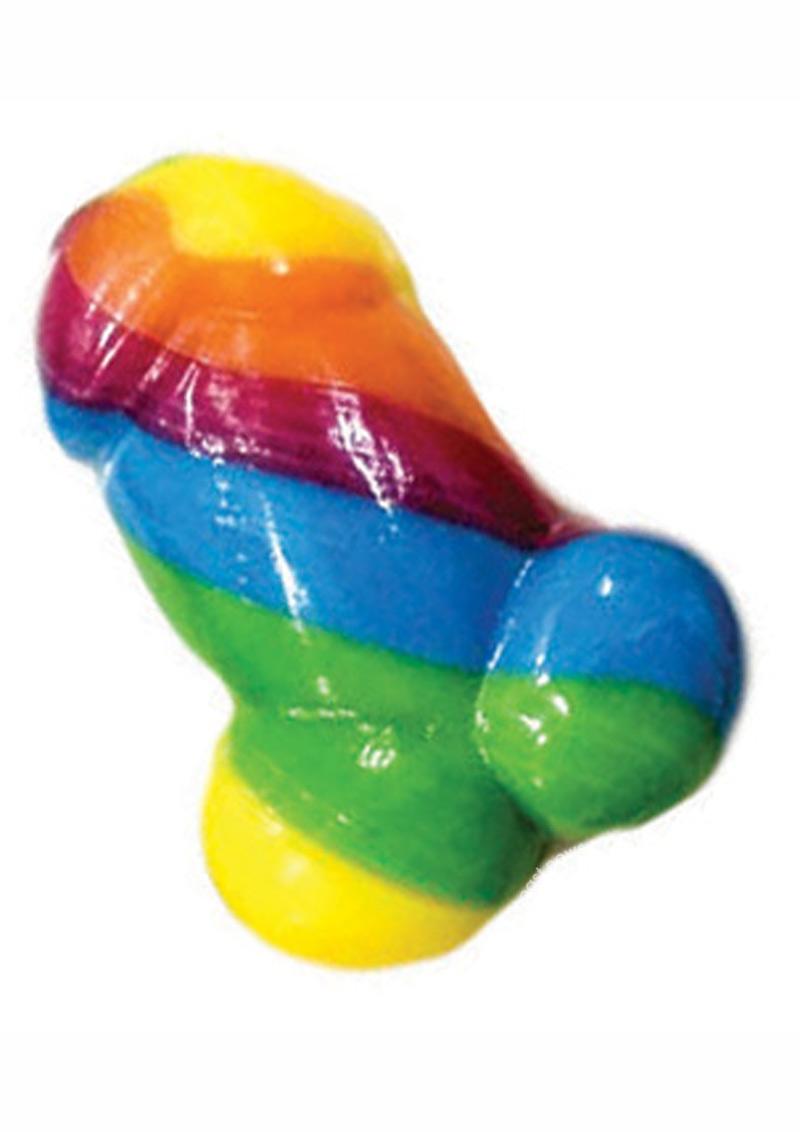 Rainbow Pecker Bites Hard Candy Fruit Flavor 16 Wrapped Pieces - SP BOUTIQUE