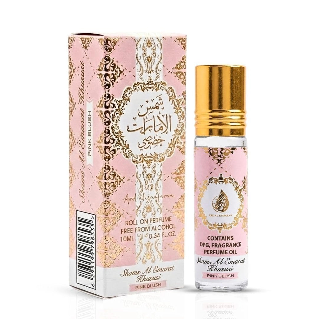 Pink Blush Shams Al Emarat Khususi Perfume Oil Roll On 10 ml