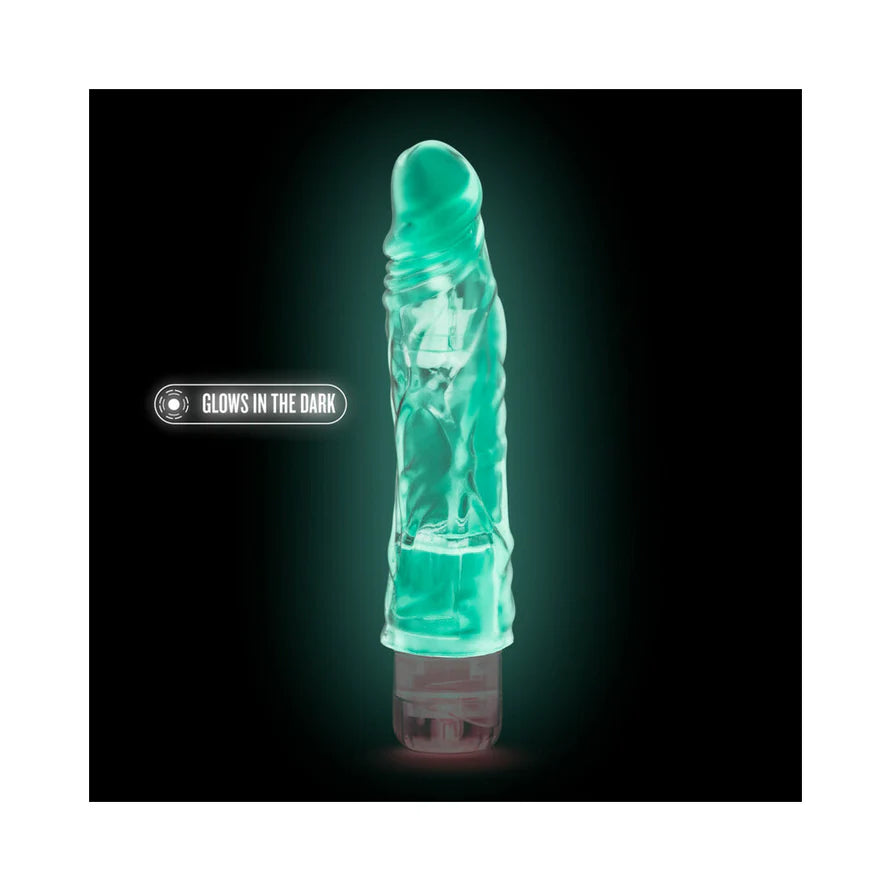 Blush Glow Dicks The Drop Realistic Vibrating Dildo BLUSH