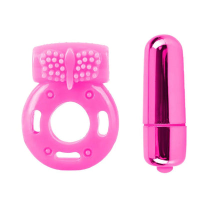 Pipedream Neon 3-Piece Silicone Vibrating Couples Kit PIPEDREAM
