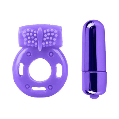 Pipedream Neon 3-Piece Silicone Vibrating Couples Kit PIPEDREAM