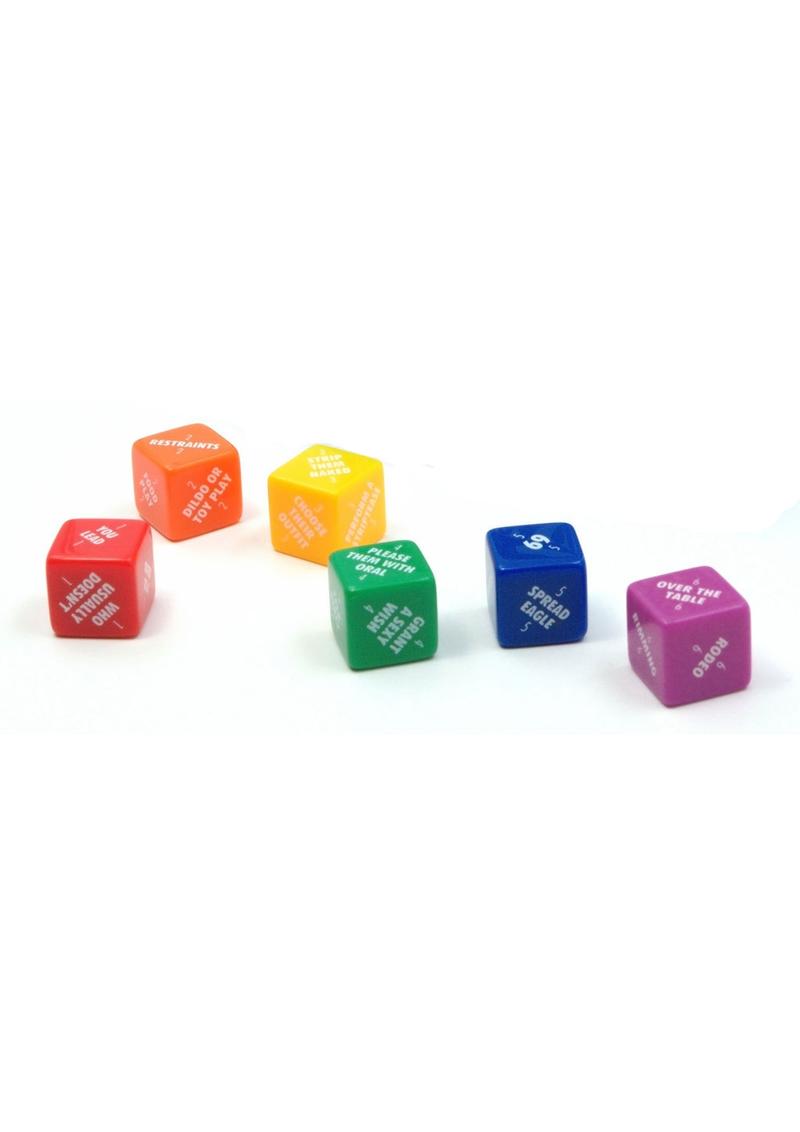 Sexy 6 Pride Edition Couples Dice Game - SP BOUTIQUE