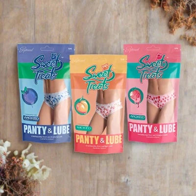 Magic Silk Sweet Treats Boy Short and Strawberry Lube EXPOSED