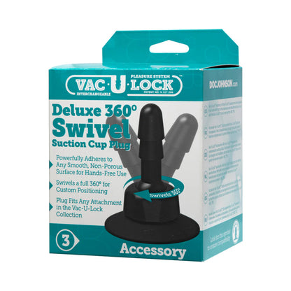 Vac-U-Lock - Deluxe 360° Swivel Suction Cup Plug DOC JOHNSON