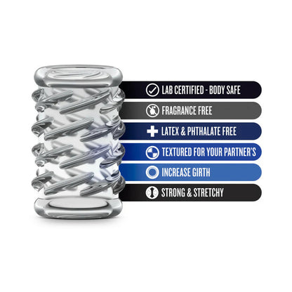 Blush Stay Hard Cock Sleeve 06 Penis Enhancer BLUSH