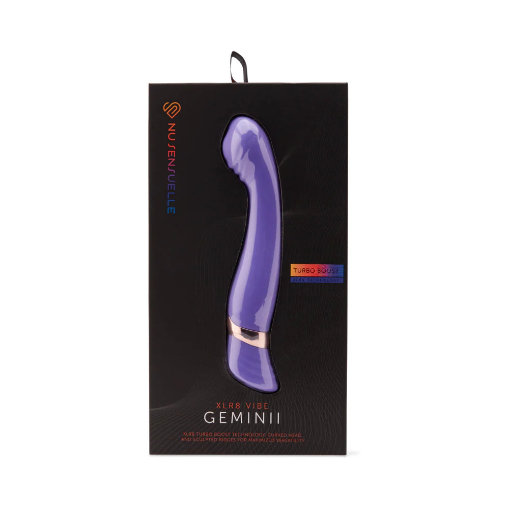 Nu Sensuelle Geminii Xlr8 14 Func Double Motor Vibe NU SENSUELLE