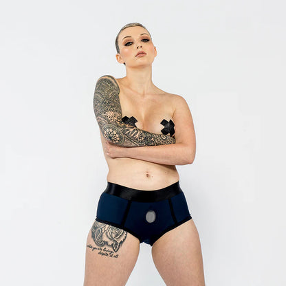 Sportsheets Em.Ex. Fit Harness Navy SPORTSHEETS