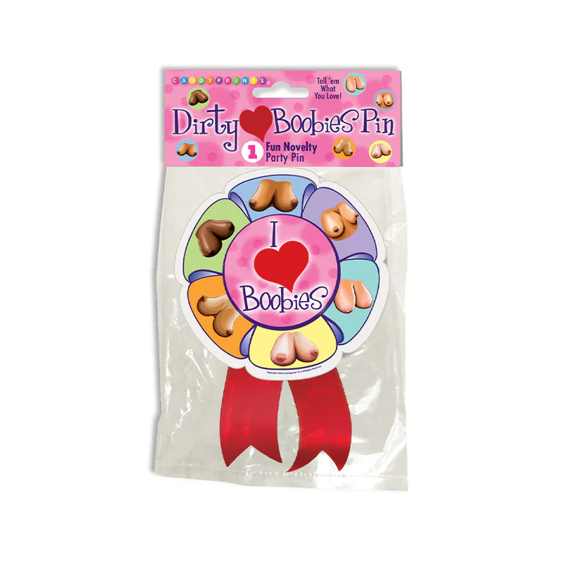 I Love Boobs Pin LITTLE GENIE