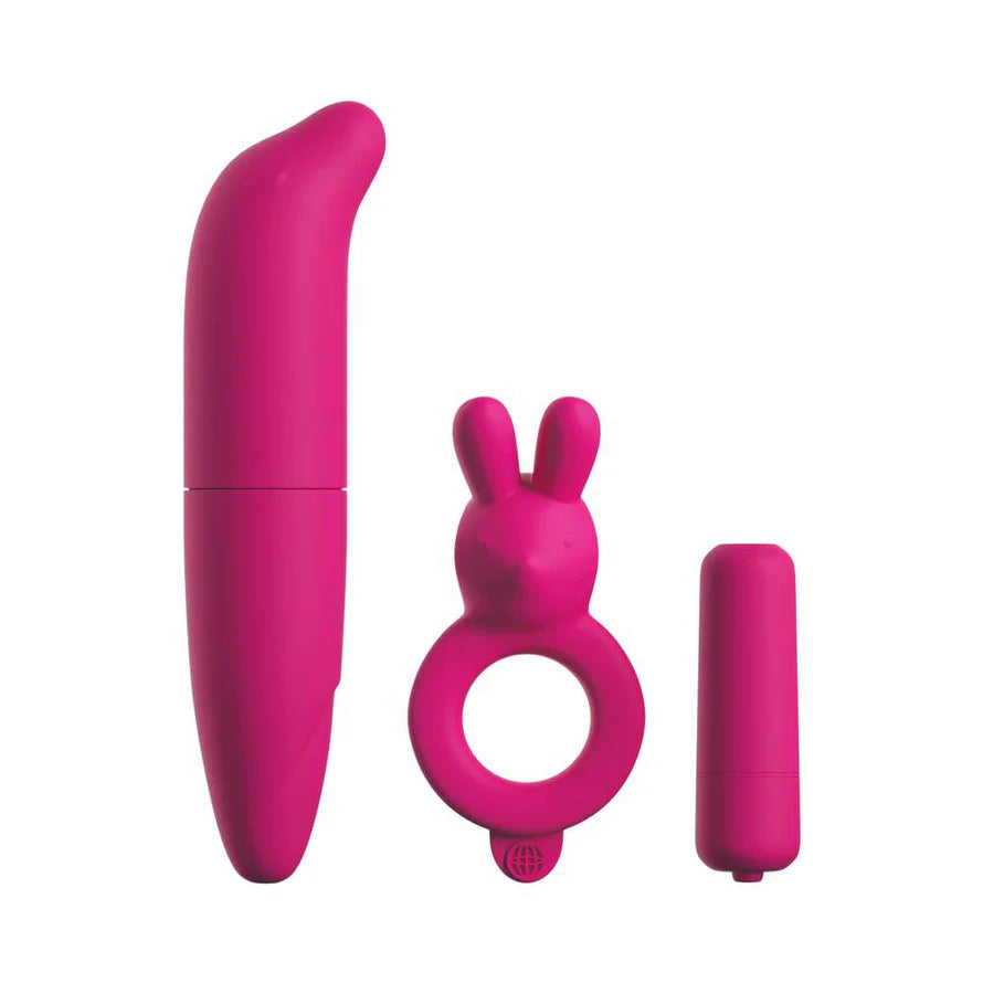 Pipedream Classix 3-Piece Couples Vibrating Starter Kit PIPEDREAM
