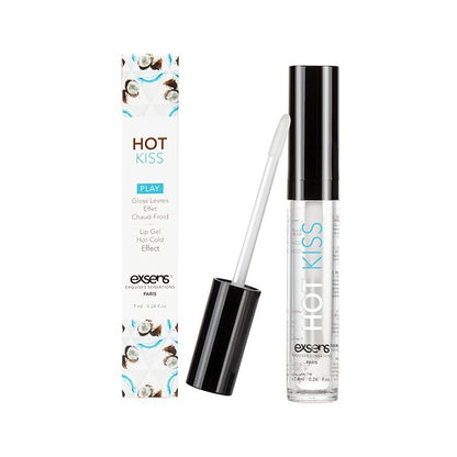 Exsens Hot Kiss Arousal Lip Gloss Coconut 0.24 oz. EXSENS