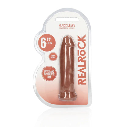 RealRock Realistic Penis Sleeve Extender SHOTS
