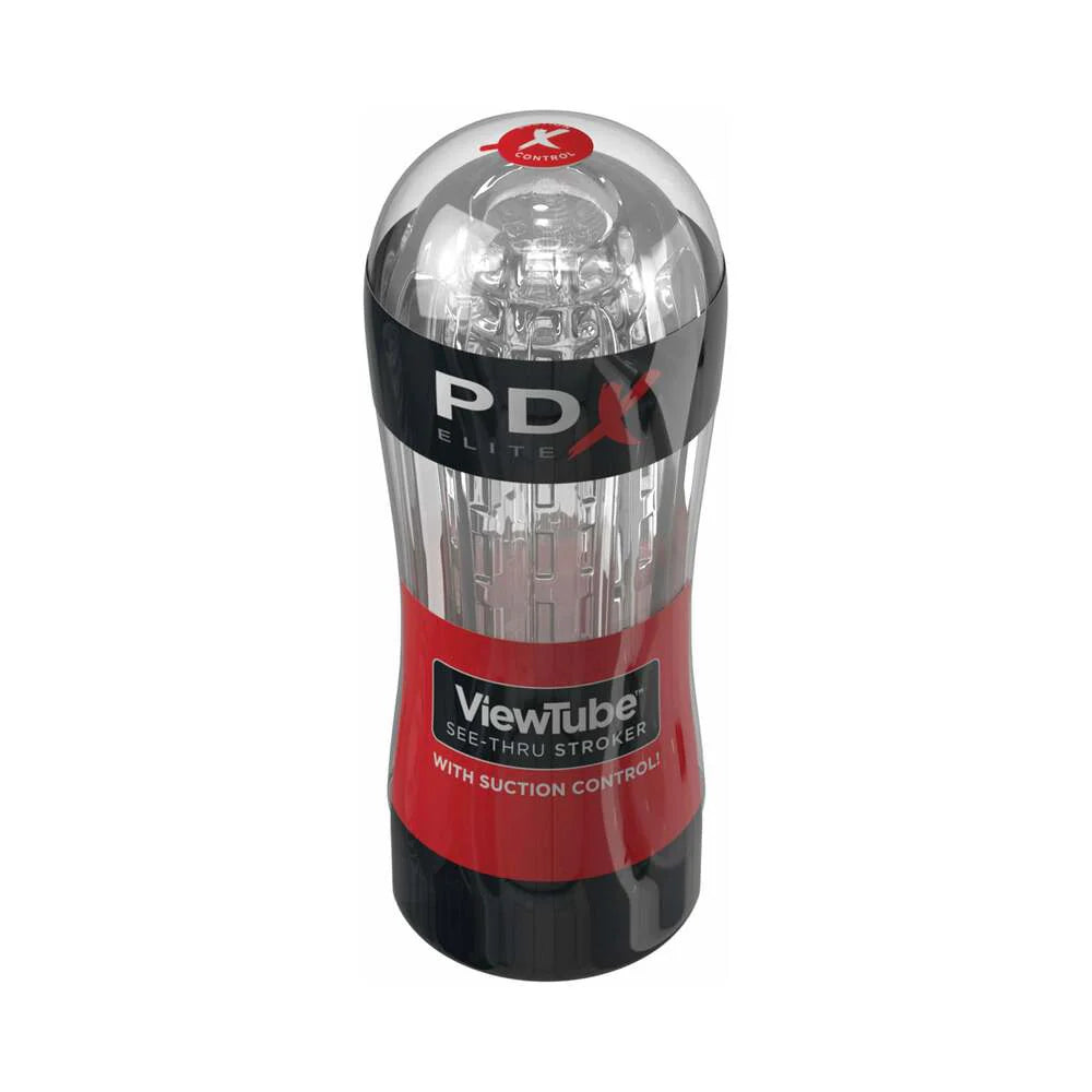 PDX Elite ViewTube See-Thru Stroker PIPEDREAM
