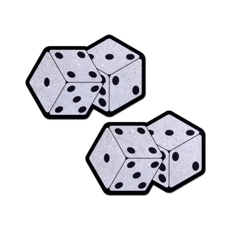 Pastease Pair Of Fuzzy Dice NEVA NUDE