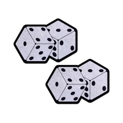 Pastease Pair Of Fuzzy Dice NEVA NUDE