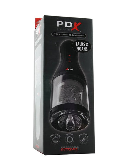 PDX Elite Talk Dirty Rotobator Stroker Talks &amp; Moans - SP BOUTIQUE
