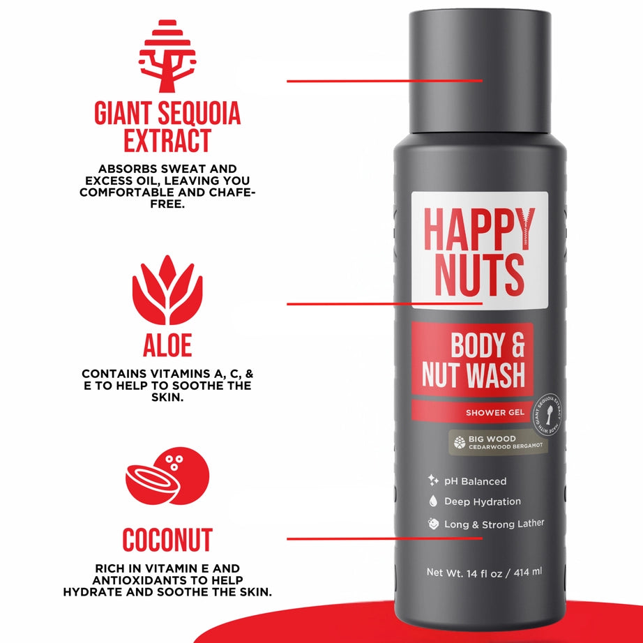 Happy Nuts Body &amp; Nut Wash HAPPY NUTS