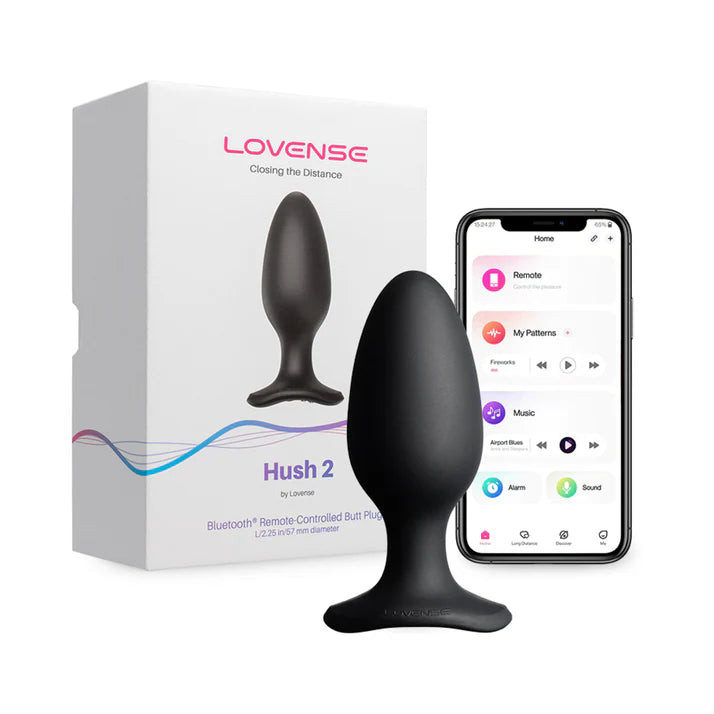 Lovense Hush 2 L Butt Plug | SP Boutique SP BOUTIQUE Lovense Hush 2 L Butt Plug | SP Boutique SP BOUTIQUE