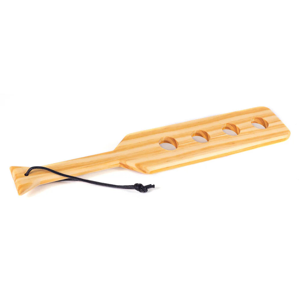 Wood Paddle With 4 Holes SPARTACUS