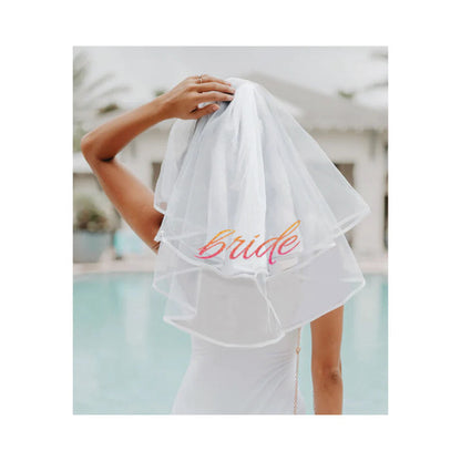 Glitterati Party Bride Veil LITTLE GENIE