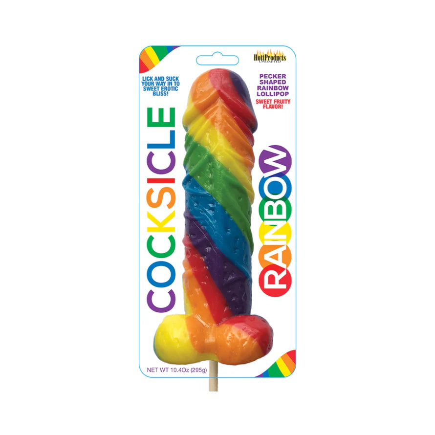 Rainbow Cocksicle Pecker Pop HOTT PRODUCTS