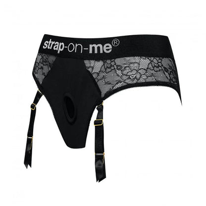 Strap-On-Me Diva Lingerie Harness Night- BLACK STRAP-ON-ME