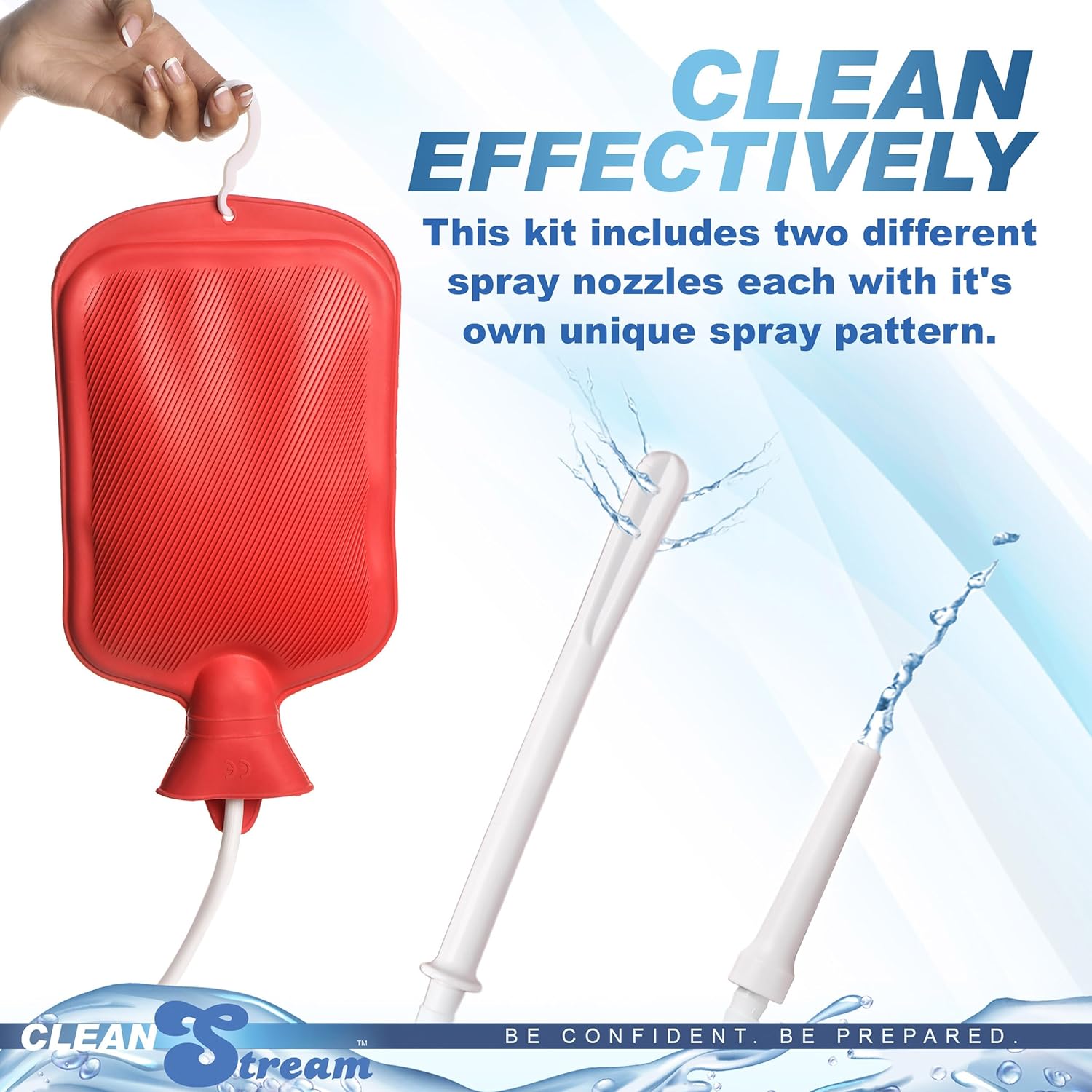 Kit de limpieza de botellas de agua Clean Stream