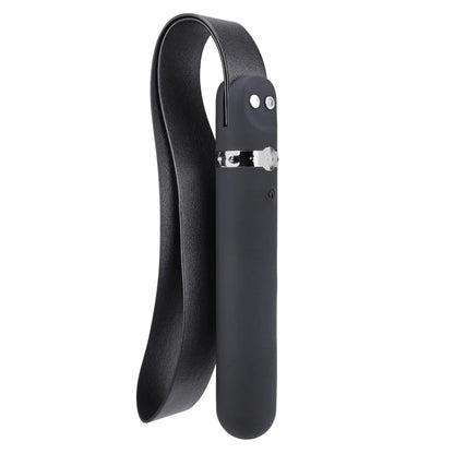 Adam &amp; Eve Spank Me Vibe Rechargeable Silicone Vibrator With Slap Strap End ADAM &amp; EVE