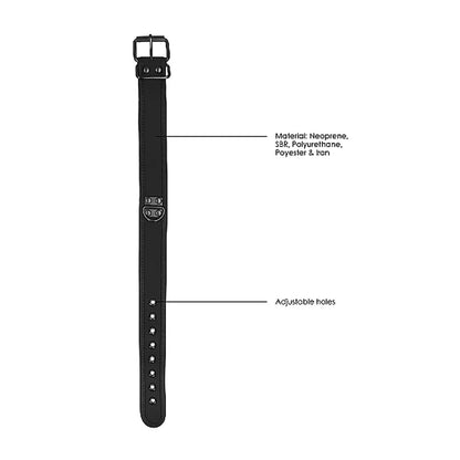 Ouch! Puppy Play Neoprene Collar With Leash OUCH!