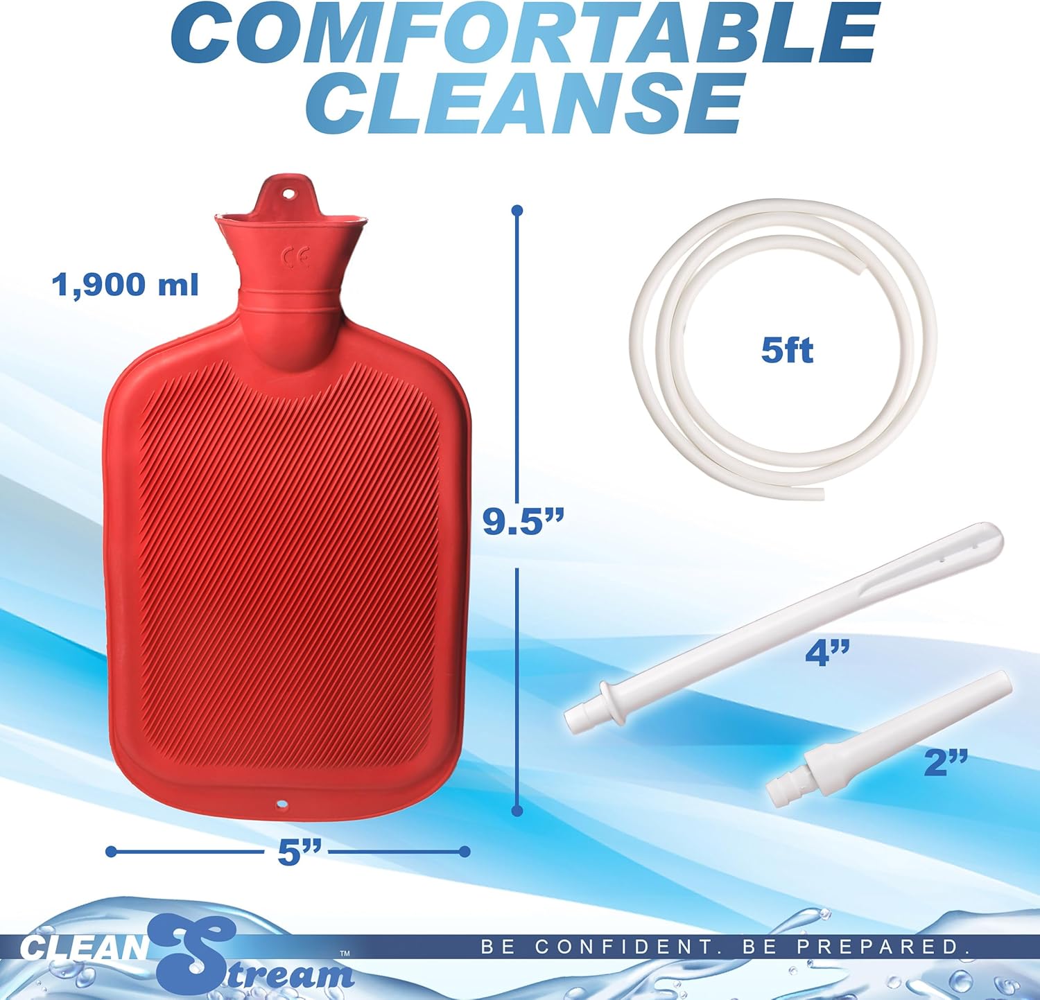 Kit de limpieza de botellas de agua Clean Stream