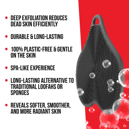 Body and Nut Scrubber - Exfoliating Silicon Loofah SP BOUTIQUE