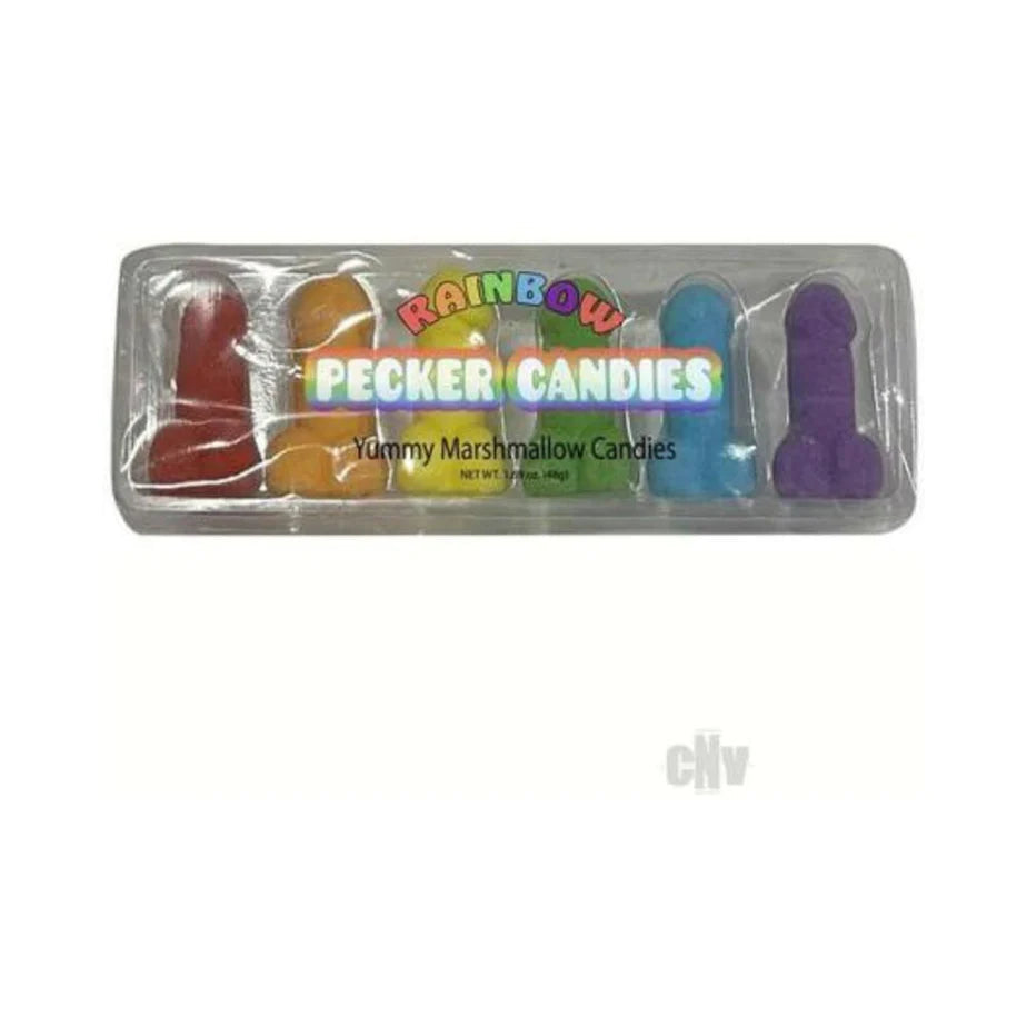 Rainbow Penis Marshmallow Candies SP