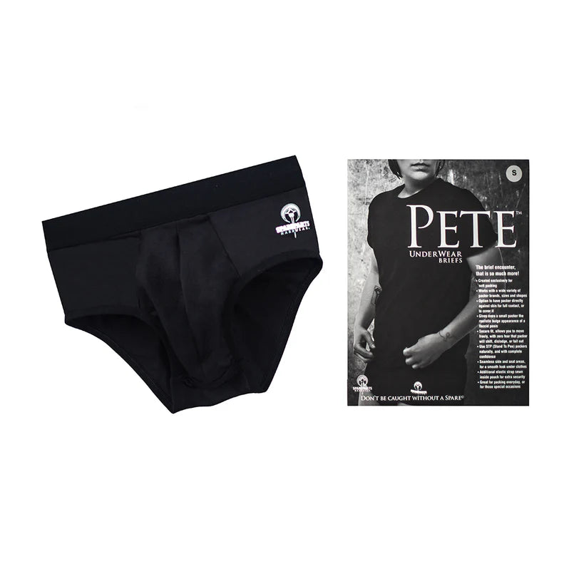 SpareParts Pete Briefs Nylon Packing Underwear SPAREPARTS