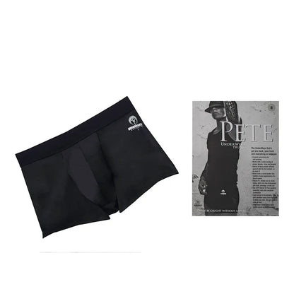 SpareParts Pete Trunks Nylon Packing Underwear Black SPAREPARTS