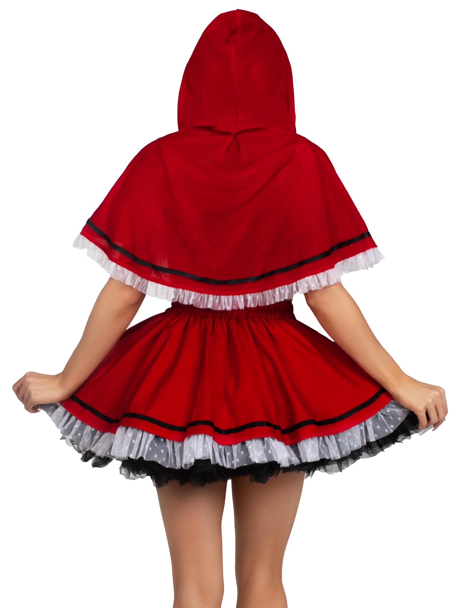 Flirty Miss Red Riding Hood LEG AVENUE