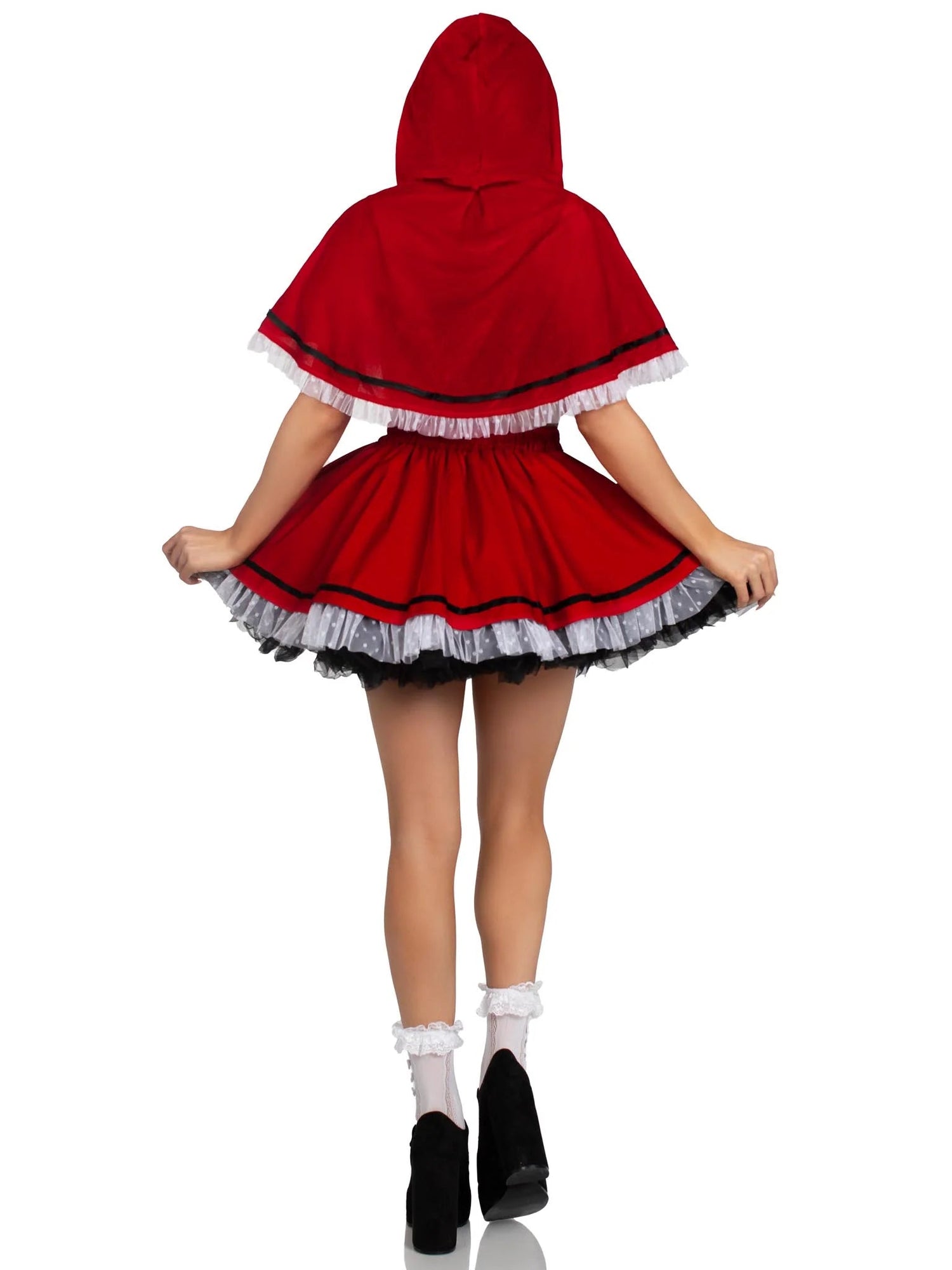 Flirty Miss Red Riding Hood LEG AVENUE
