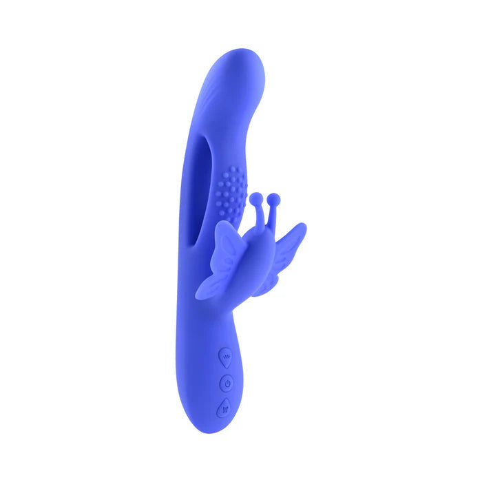 Evolved Butterfly Dreams Rechargeable Dual Stim Vibe Silicone ENVOLVED