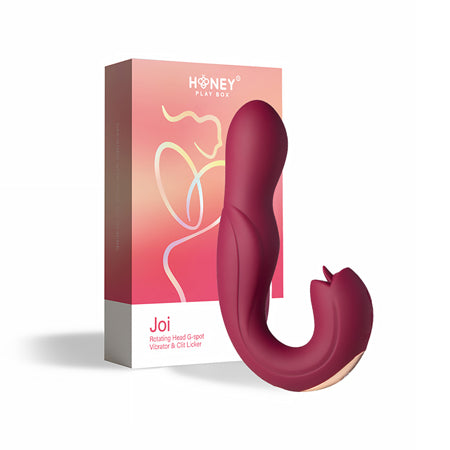 Honey Play Box Joi Rotating Head G-spot Vibrator and Clit Licker HONEY PLAY BOX