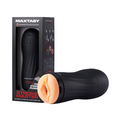 Maxtasy Stroke Master Realistic With Remote Nude Plus MAXTASY