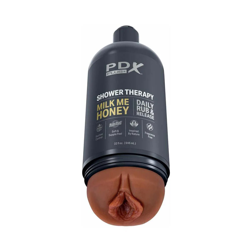 PDX Plus Shower Therapy Milk Me Honey Brown PIPEDREAM