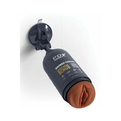 PDX Plus Shower Therapy Soothing Scrub Brown PIPEDREAM