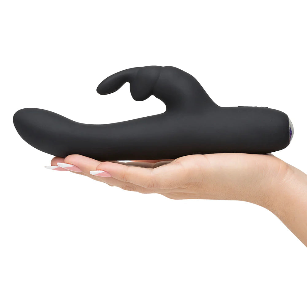 Fifty Shades of Grey Greedy Girl Slimline Rabbit Vibrator FIFTY SHADES